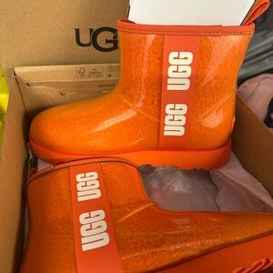 UGG Kids Vibrant Orange Boots